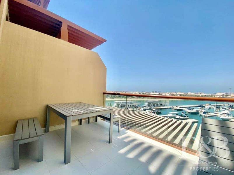 Studio | Unfurnished | Burj & Sea Views Studio | Unfurnished | Burj & Sea Views