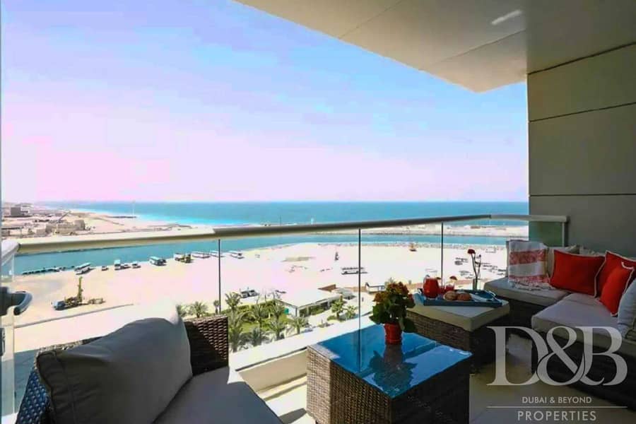 9 Beach Access | Fully Furnished | Large Balcony