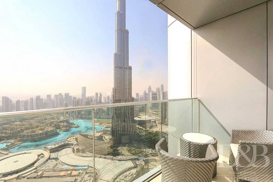 Full Burj View | Luxury 2BR | High Floor
