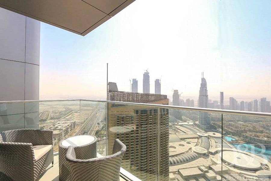 2 Full Burj View | Luxury 2BR | High Floor