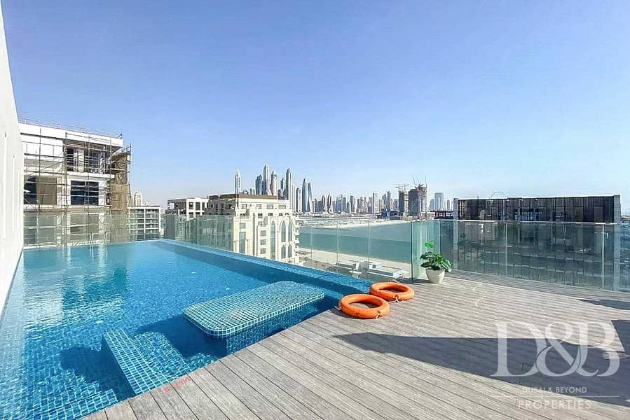 Two BR Plus Study | Golden Mile And Burj View
