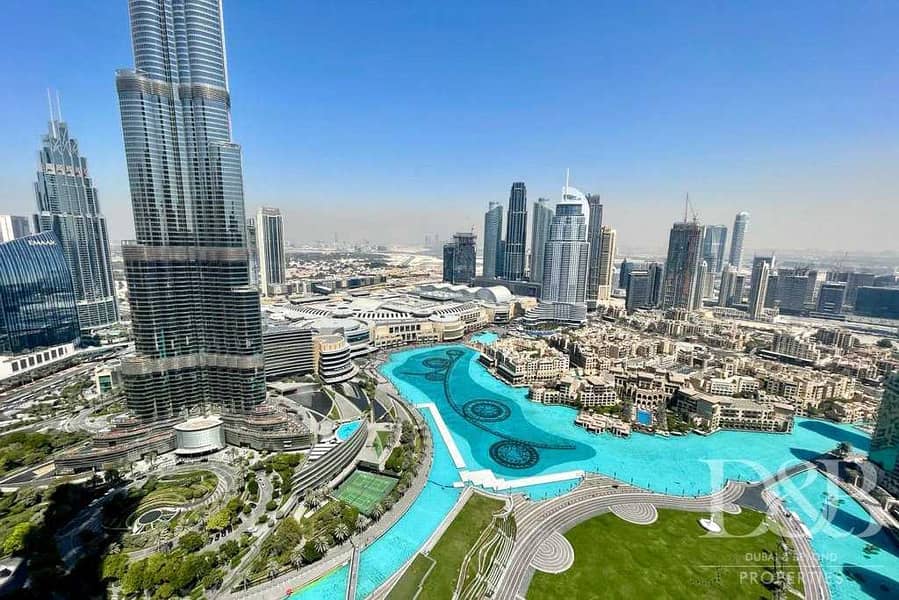 BURJ AND FOUNTAIN VIEW - PAY ONLY HALF IN 3 YEARS