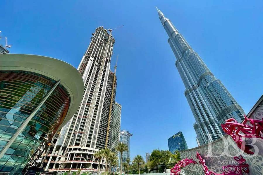 3 BURJ AND FOUNTAIN VIEW - PAY ONLY HALF IN 3 YEARS