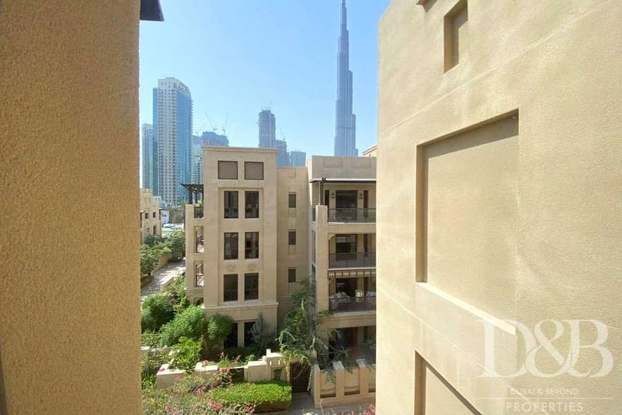 3 Full Burj View | Unfurnished | Bright 1BR