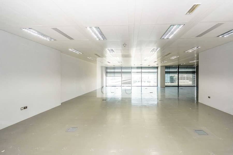 Full Floor| fitted office in Khaleej Al Arabi