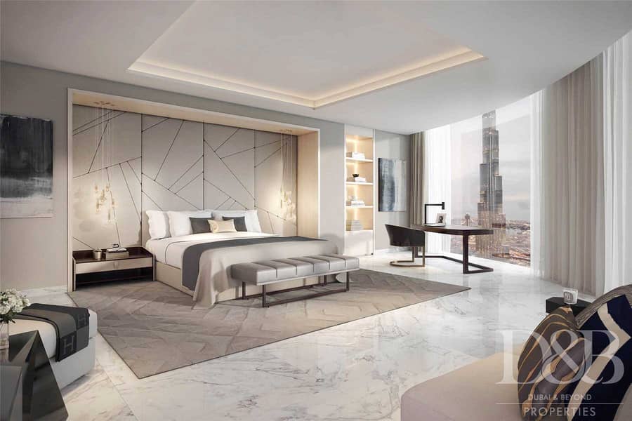 2 Full Burj And Fountain View | Penthouse Half Floor