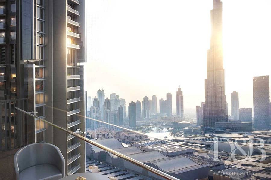 5 Burj Khalifa and Fountain Views | Perfect Location