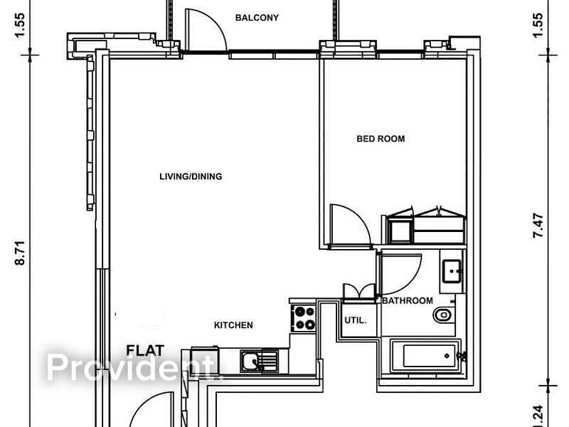11 Resale Unit | Ready  | Corner Facing the Tower