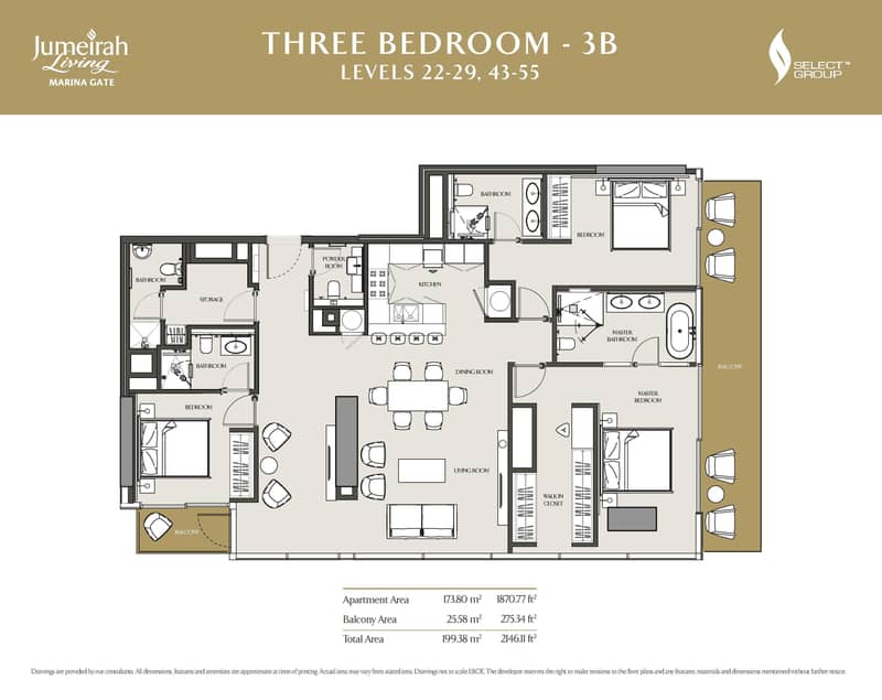14 Luxurious 3BR Corner Unit+ Maids|Mid Floor|Vacant