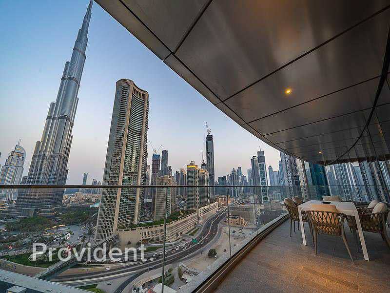 3 04 Series | Big Terrace with full Burj View