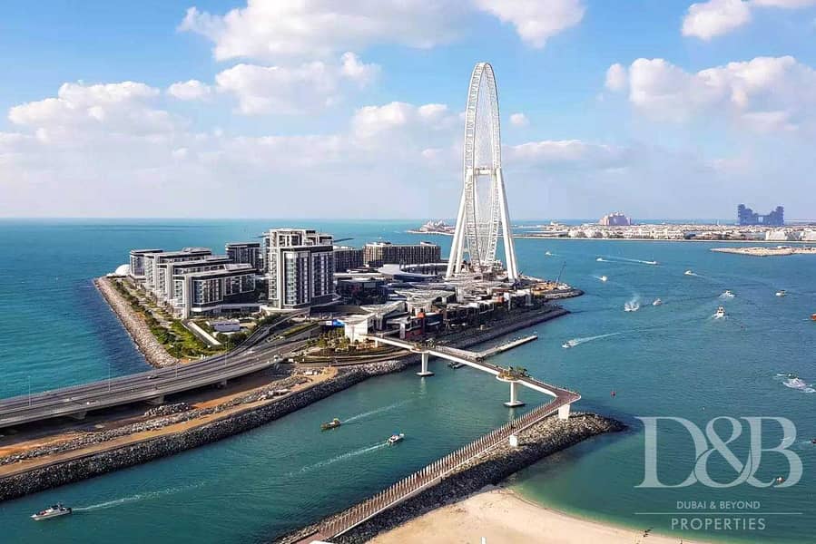 2 Full Sea and Marina View | Emaar | Vacant