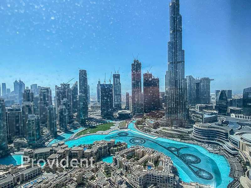 Full Burj Khalifa and Fountain Views | High Floor