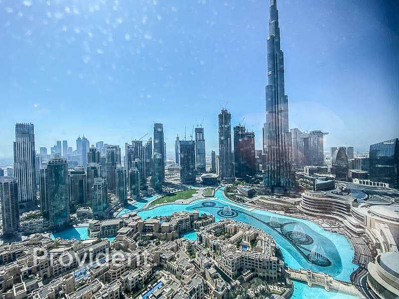 4 Full Burj Khalifa and Fountain Views | High Floor