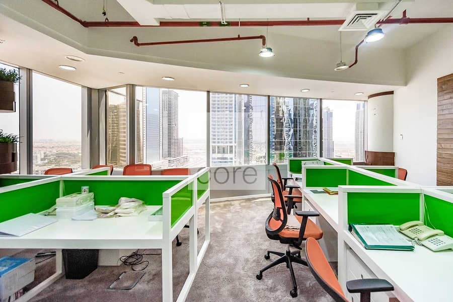3 Furnished Office | Close to Metro | Grade A Tower