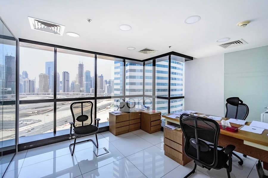 Tenanted Office | Mid Floor | DMCC Freezone