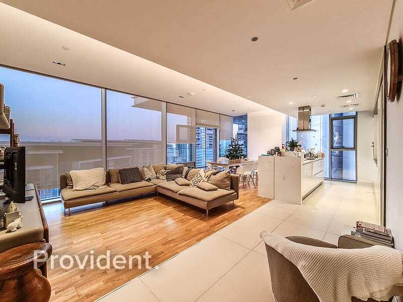 3 Exclusive | 2br + Maid | High Floor | Sea View