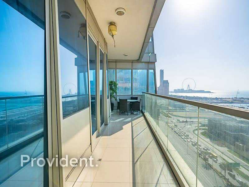 24 Vacant|Luxury Furnished with Balcony and Sea View