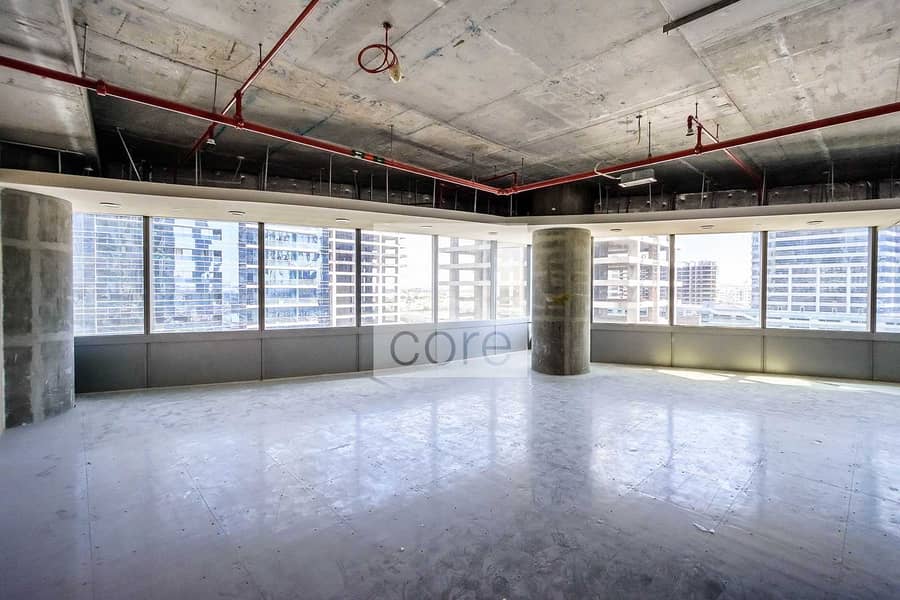 3 Shell and Core Office | Low Floor | Close to Metro