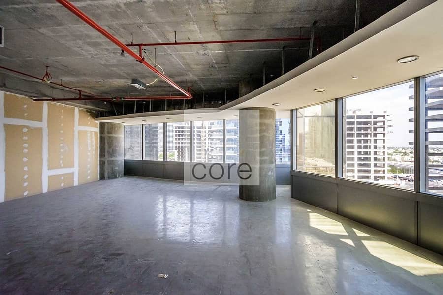 7 Shell and Core Office | Low Floor | Close to Metro