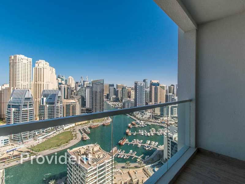 5 Rented | Amazing Marina View | High Floor