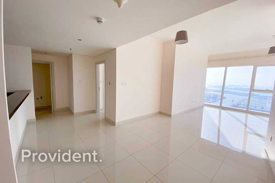 10 Spacious 2BR|Full Sea View|Mid Floor|Move In Ready