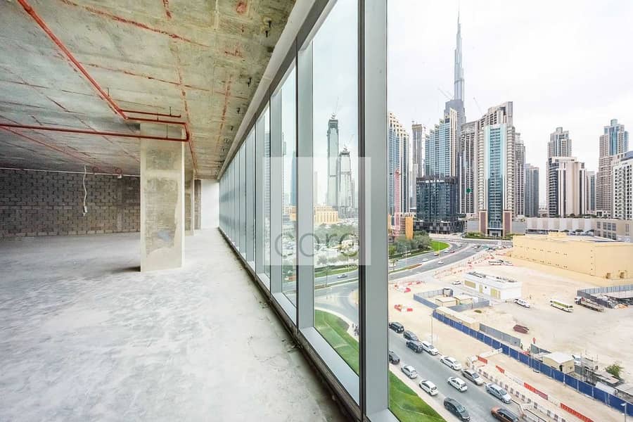 6 BURJ and CANAL VIEW | Shell and Core Office