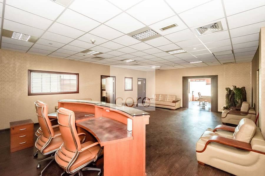 7 Well Located | Furnished Office | Low Floor