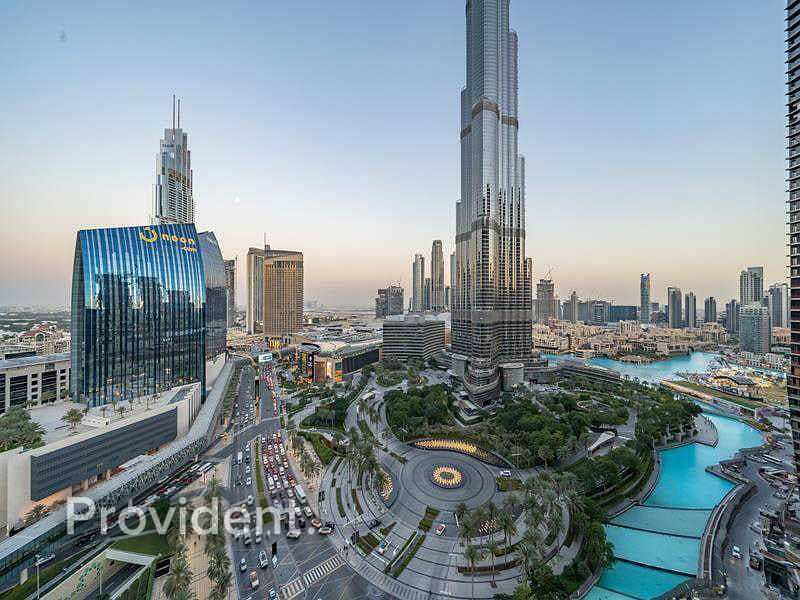 Full Burj Khalifa & Fountain|Lavishly Furnished