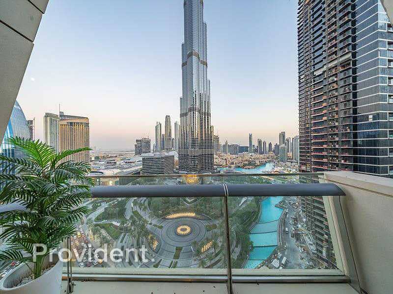 3 Full Burj Khalifa & Fountain|Lavishly Furnished