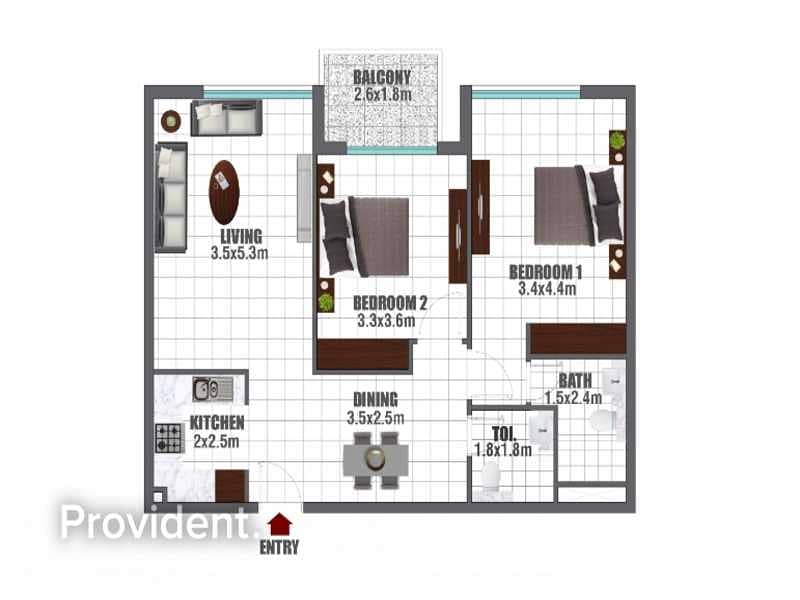 13 Studio with 1% Installment Plan for 49 months