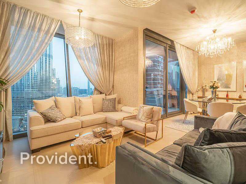 11 Full Burj Khalifa & Fountain|Lavishly Furnished