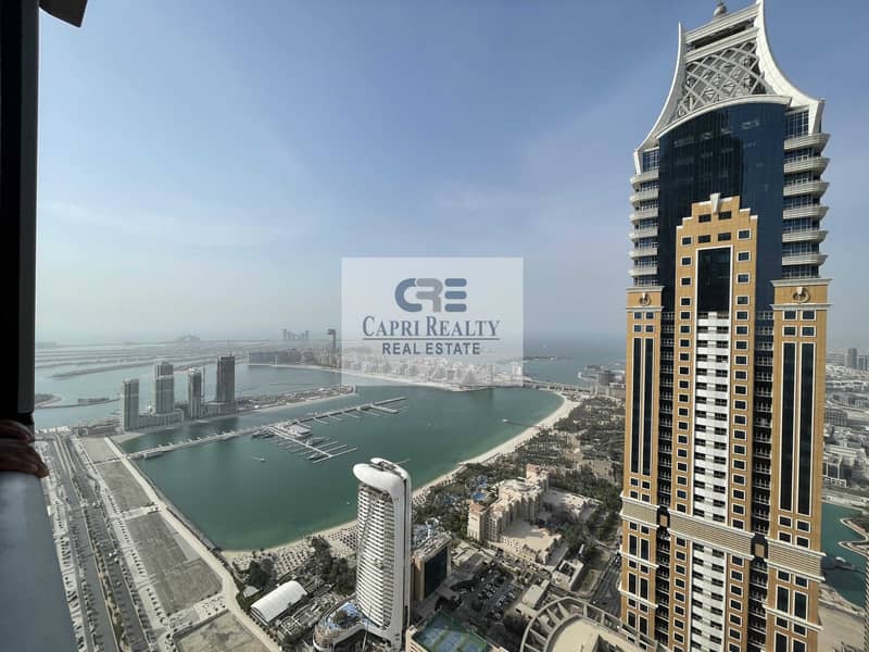 EXCLUSIVE |2 Bedroom|High Floor with Sea View in Dubai Marina