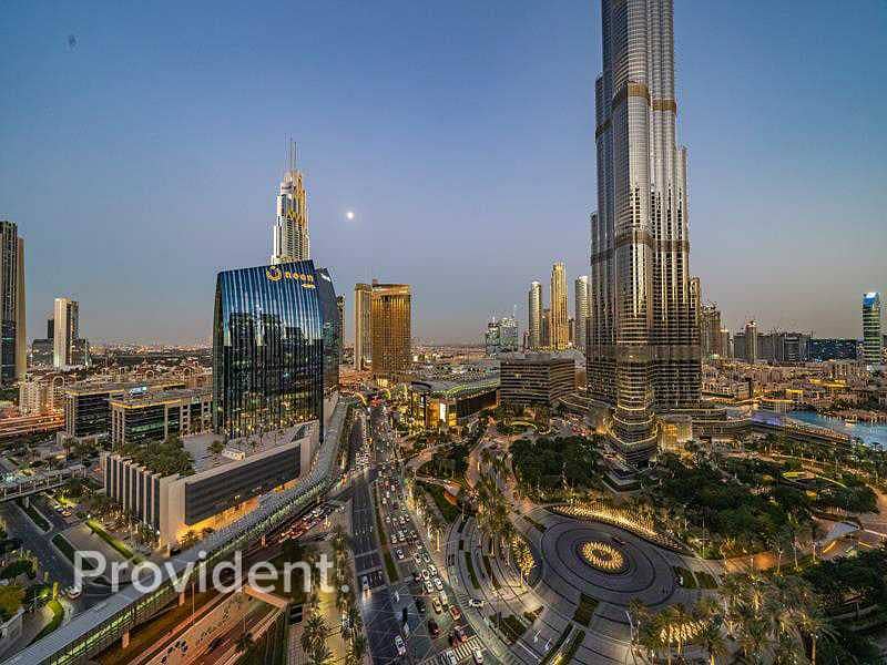 30 Full Burj Khalifa & Fountain|Lavishly Furnished