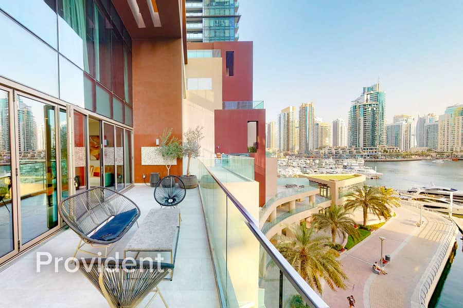 12 3BR Duplex Villa|Full Marina View|Fully Furnished