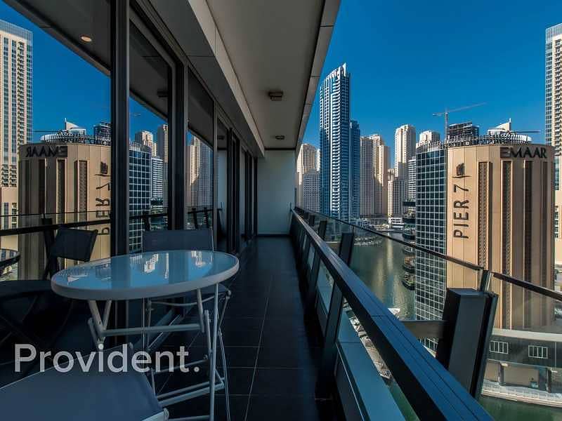 9 Modern Style - Furnished 2 Bedroom - Marina View