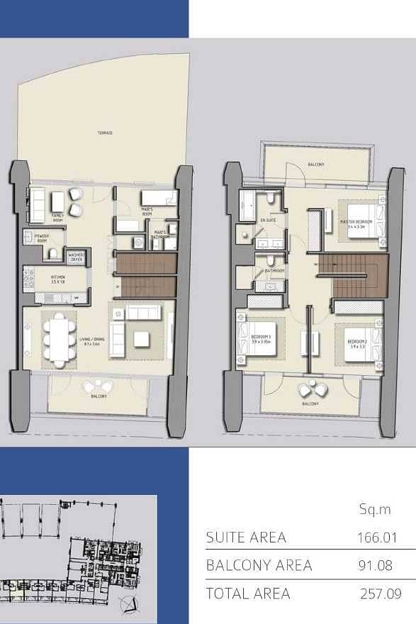 30 Podium Townhouse with Private Garden