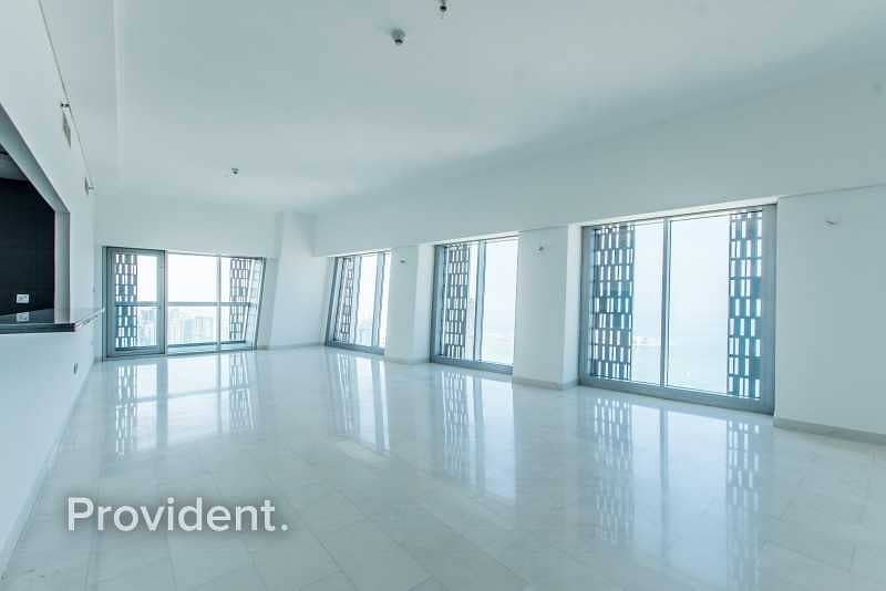 21 Rented|High Floor|Marina and Sea View|Maids Room