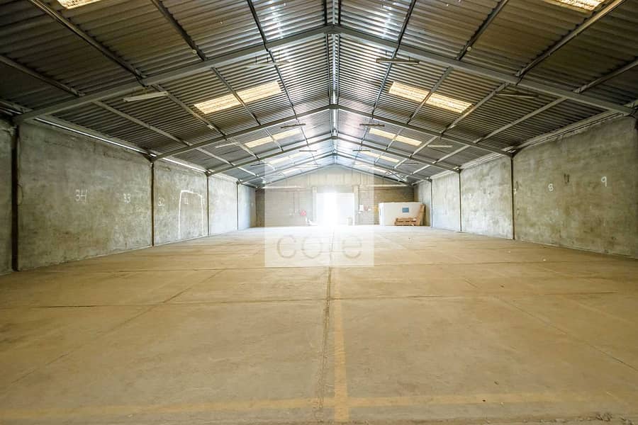 9 Spacious Warehouse | Excellent Location