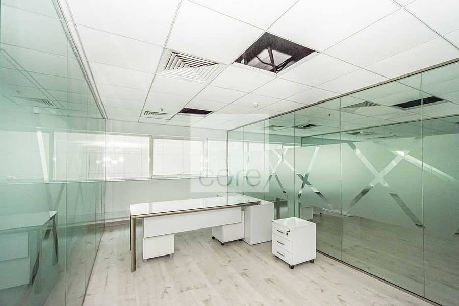 11 Combined Fitted and Furnished Office for rent