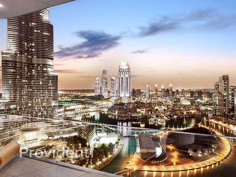 4 Luxury Penthouse | Full Burj + Fountain Views