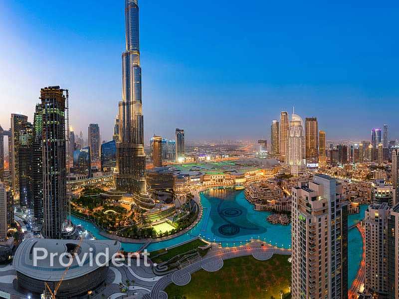 16 Luxury Penthouse | Full Burj + Fountain Views