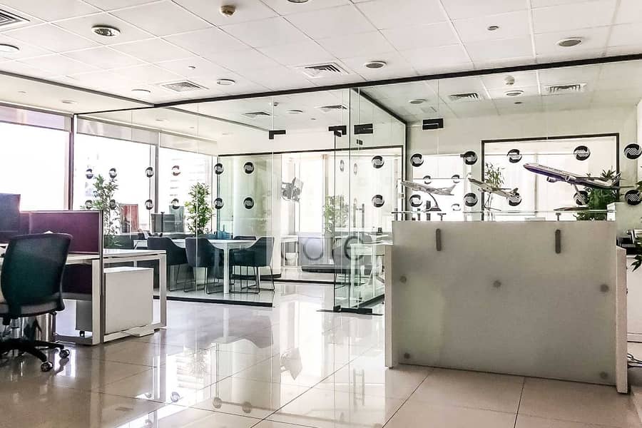 12 Fitted Office | Mid Floor | DMCC Freezone