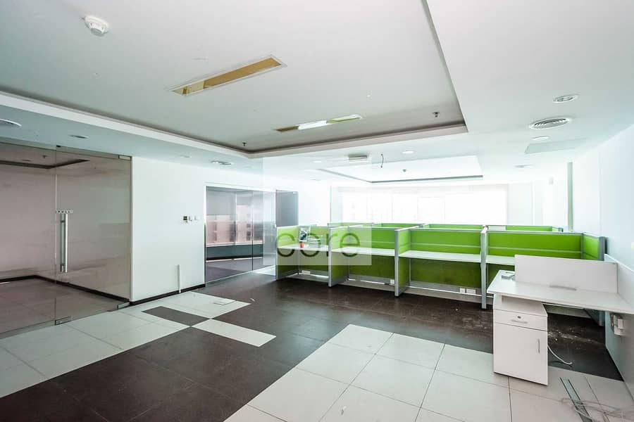 3 Spacious Fitted Office| Low Floor | Parking