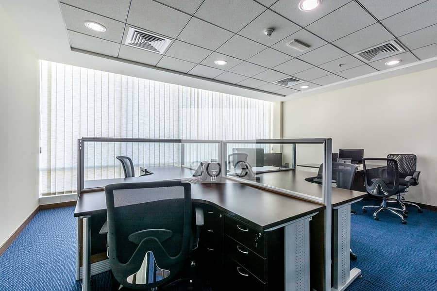 4 Serviced Office | High Floor | Close to Metro