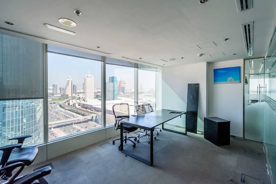 6 High Floor | Fitted and Furnished Office