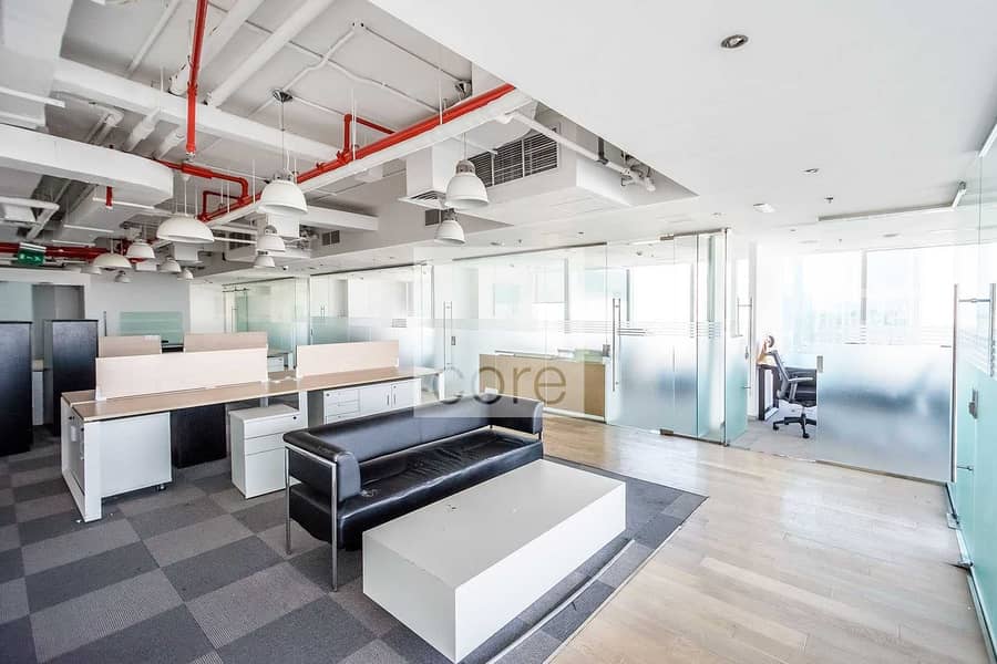 8 High Floor | Fitted and Furnished Office