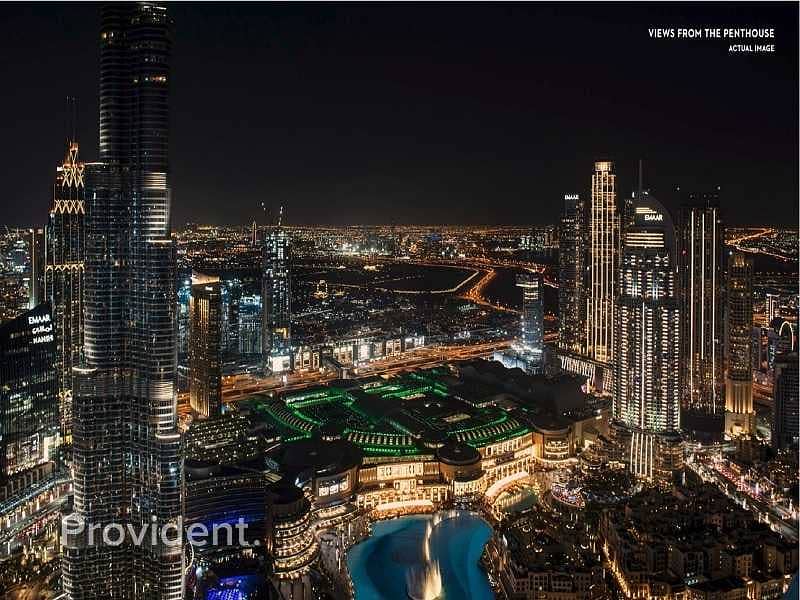4 Unobstructed View of Burj Khalifa and Fountain