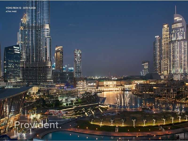 12 Unobstructed View of Burj Khalifa and Fountain