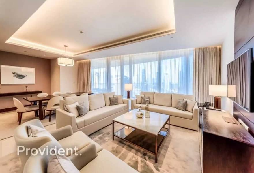 2 Burj Khalifa & Fountain View|Service Apartment