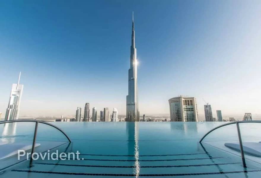 9 Burj Khalifa & Fountain View|Service Apartment